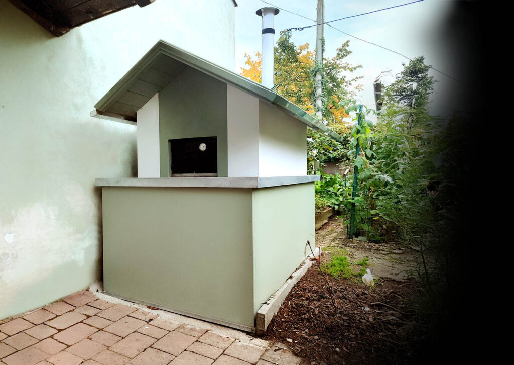 Holzbackofen für Ihren Garten